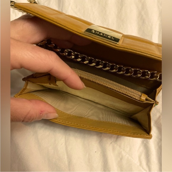 AUTHENTIC Vintage Chanel Chocolate Bar WOC π§‘ - Picture 9 of 10